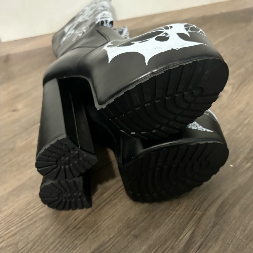 NWOB Dolls Kill / Widow Cursed Elegy Platform Boots - Picture 6 of 7